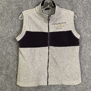 Ouray Sportswear Fleece Vest Women M Embroidered North Fork Ranch